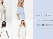 Mismo vestido, distinto precio