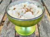 Arroz leche almendras (tradicional Crock-Pot) Budino latte mandorle (Reto Cocina Regional Italiana)