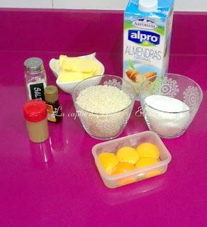 Arroz con leche de almendras