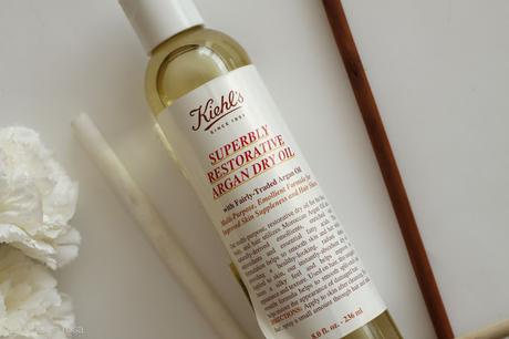 Kiehl's Superbly Restorative Argan Dry Oil | Todos los usos que le doy
