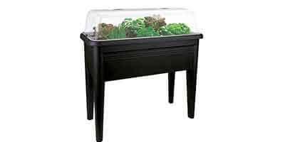 mesa cultivo plastico huerto urbano