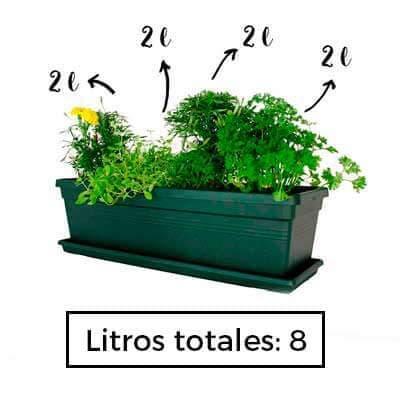 jardineras huerto urbano