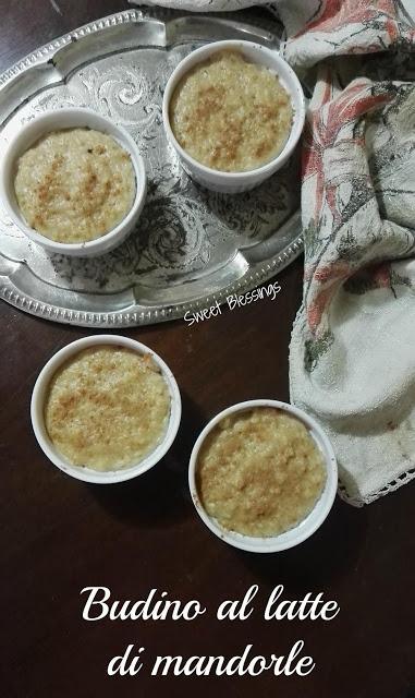BUDINO AL LATTE DI MANDORLE - RETO DULCE CRI: PUGLIA