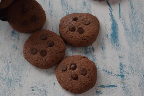 Galletas de Doble Chocolate
