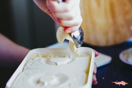 Crumble de manzanas y moras