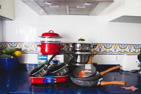 Crumble de manzanas y moras