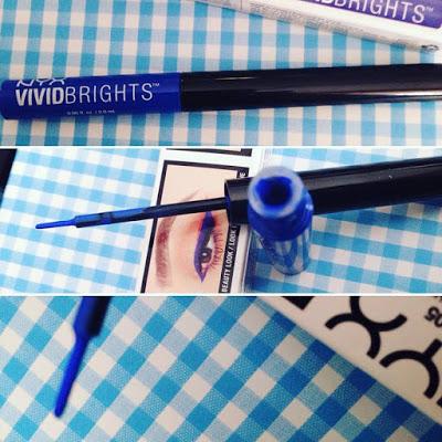 felt tip liner cftl01, vivid brights vbl05f, eyeliner, eyeliner, perfilador, azul, beauty blogger, beauty youtuber, blogger alicante, solo yo, blog solo yo, nyx cosmetics,