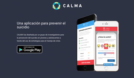Calma, la app para prevenir conductas suicidas