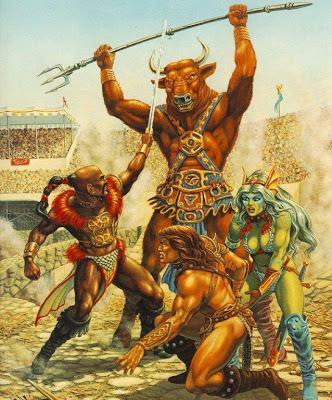 Las Guerras de los Minotauros, de Richard A. Knaak