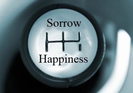 Life constantly shifts between the gears of sorrow and happiness.