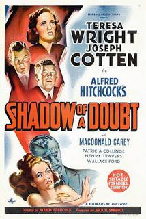 La sombra de una duda (Shadow of a doubt, Alfred Hitchcock, 1943. EEUU)