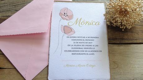 Invitaciones de Comunión Molonas