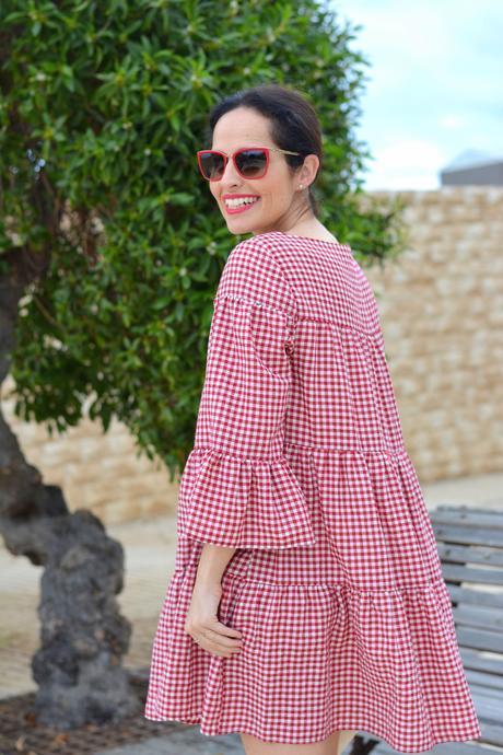 zara-gingham-mini-dress