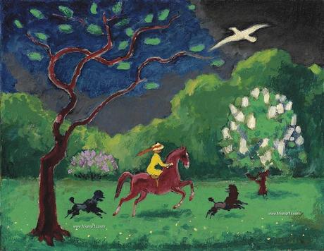  photo 780 Kees van Dongen - 6 Femme agrave cheval dans un paysage_zpscx1uaugu.jpg