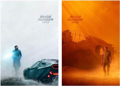 dos primeros pósters de los personajes protagonistas de BLADE RUNNER 2049