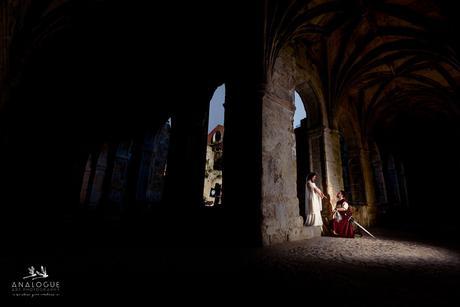 Boda Medieval, Medieval Wedding, Monasterio, Monsalud, Monastery, Corcoles, Guadalajara, Spain, Boda temática, thematic wedding, analogue, analogue art, analogue art photography