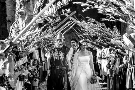 Boda Medieval, Medieval Wedding, Monasterio, Monsalud, Monastery, Corcoles, Guadalajara, Spain, Boda temática, thematic wedding, analogue, analogue art, analogue art photography