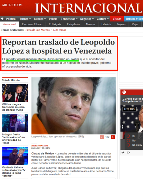 Marco Rubio y el recorrido de una mentira contra Venezuela [+ video, tuits y portadas]