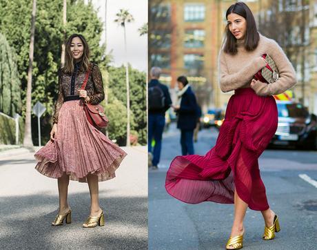 Zapatos de moda 2017: los mules zapatos de moda 2017 mujer mules como llevar mules outfits looks