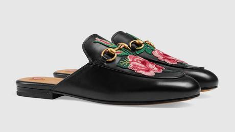 Zapatos de moda 2017: los mules zapatos de moda 2017 - flat mules Gucci outfits