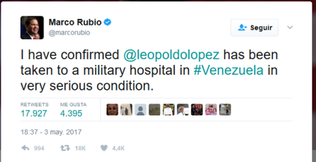 Marco Rubio y el recorrido de una mentira contra Venezuela [+ video, tuits y portadas]