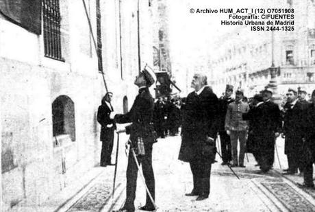 Inauguración de lápidas del 2 de mayo. Madrid, 1908