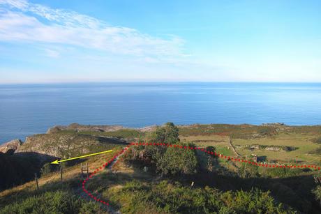 De Buelna a Pimiango (Senda costera por Cobijeru , El Pindal y Monasterio de Tina)