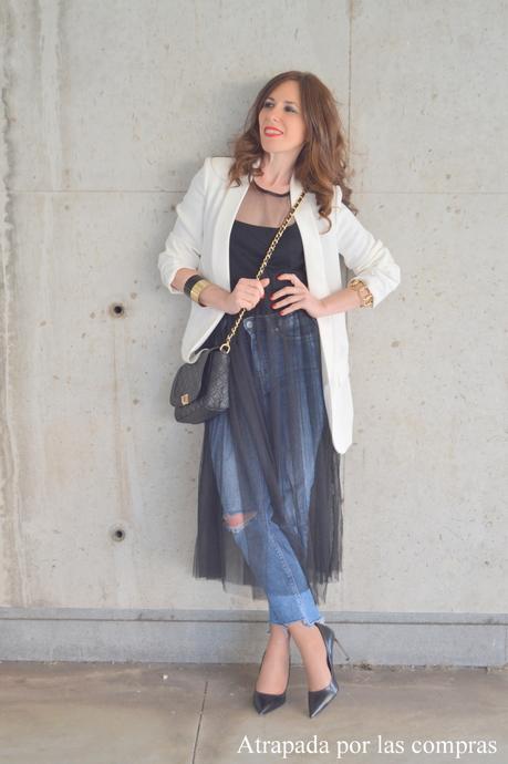 VESTIDO TRANSPARENTE