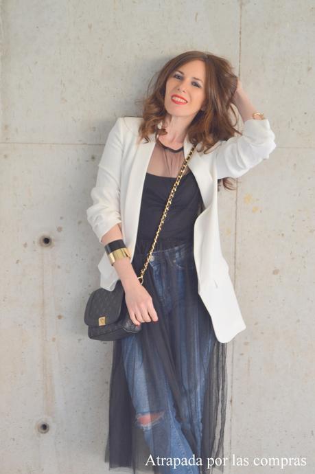 VESTIDO TRANSPARENTE