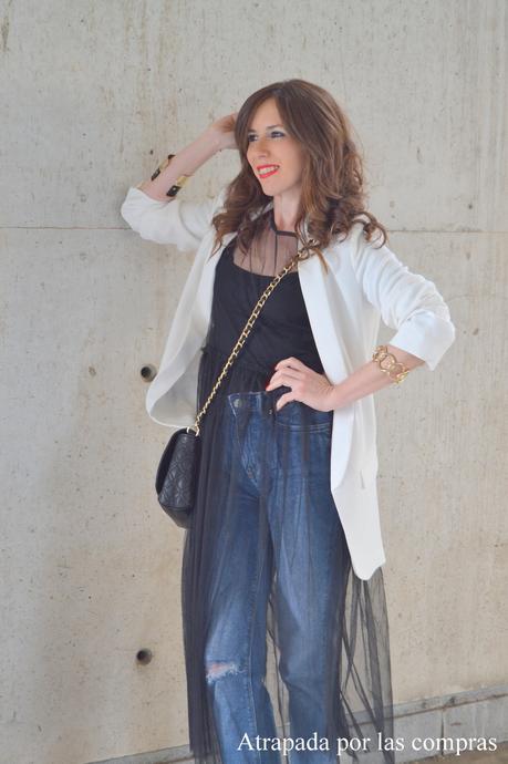 VESTIDO TRANSPARENTE