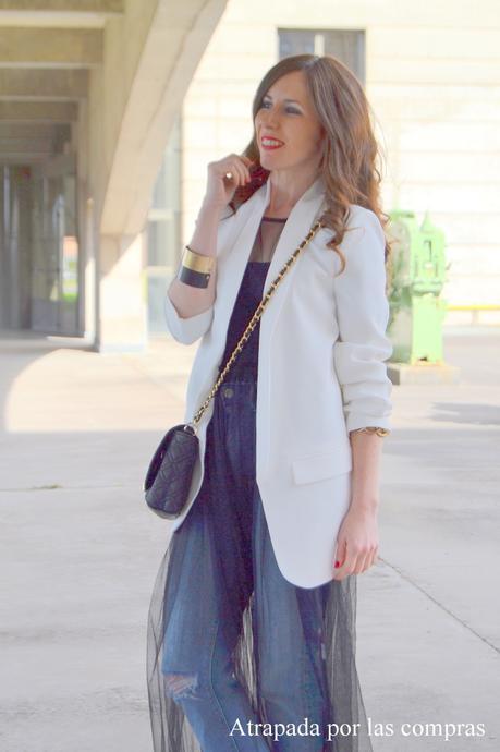 VESTIDO TRANSPARENTE