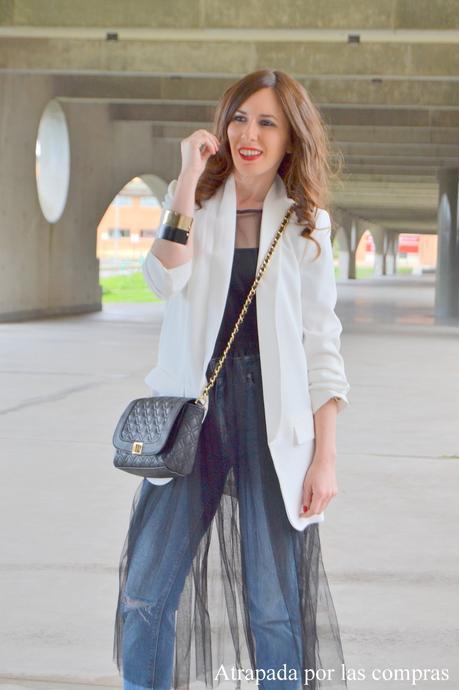 VESTIDO TRANSPARENTE