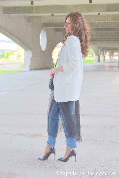 VESTIDO TRANSPARENTE