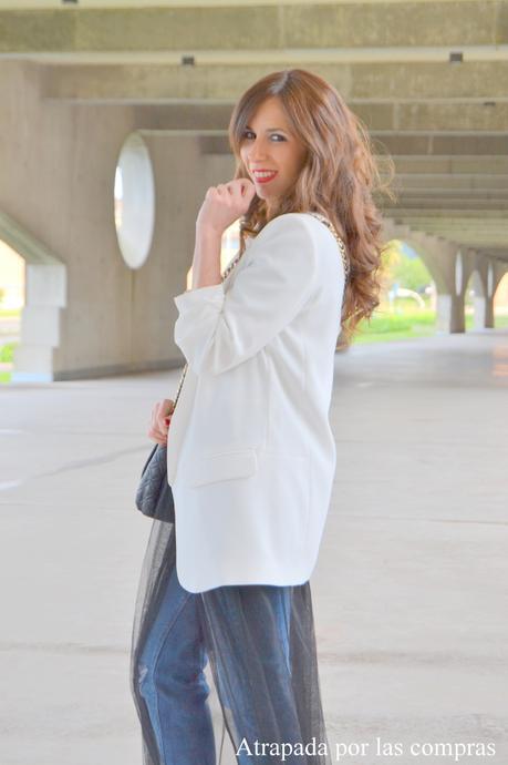 VESTIDO TRANSPARENTE