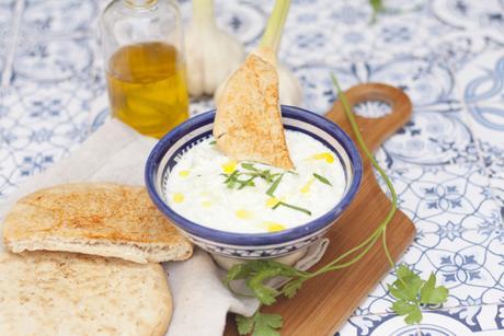 Salsa Tzatziki de pepino y yogur