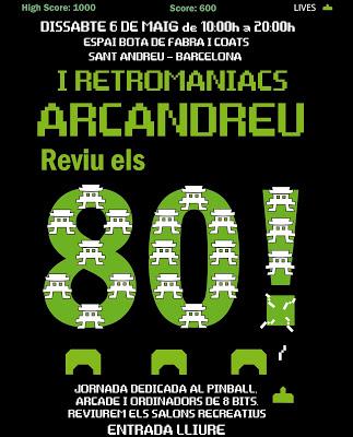 Nuevo fin de semana repleto de retro en la 'I Retromaniacs Arcandreu'