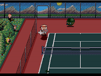 Nuevos avances en 'Papi Commando Tennis' para Mega Drive, lo nuevo del creador del shooter 'Papi Commando'