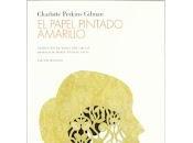 Reseña, papel pintado amarillo