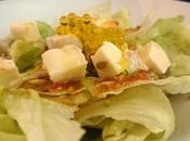 Ensalada vinagreta mermelada tomate