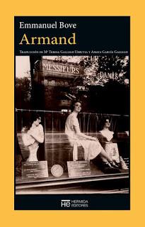 Libro «Armand» de Emmanuel Bove en el blog Je dis ce que j'en sens de Joan Flores Constans