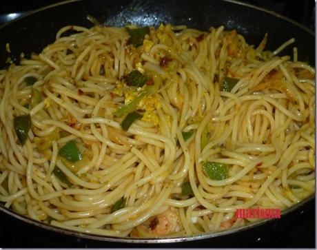 espaguetis con langostinos9 copia