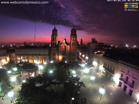 Amanecer de SLP se hace viral en redes sociales