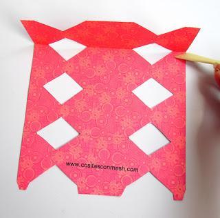 Cajitas de regalo con forma de caramelo las más faciles de hacer