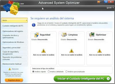 Advanced System Optimizer v3.9.3636.16880 [MEGA] - (Español) [X32/X64] [Pre-Activado]