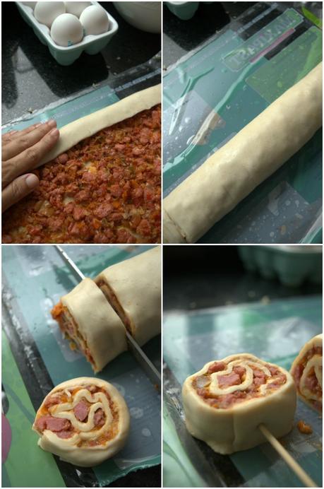 Pizzaletas o rosas de hojaldre para las mamás más resaladas