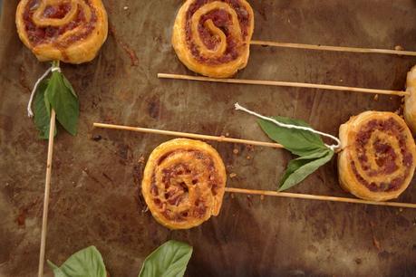 Pizzaletas o rosas de hojaldre para las mamás más resaladas