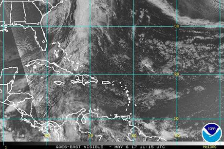 Lluvias para este sábado en el Sur, por combinación de vaguada y sistema frontal.