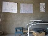 Sala de partos en un centro de salud rural