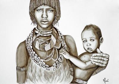 MUJERES DE PUEBLO.  Día de la Madre.