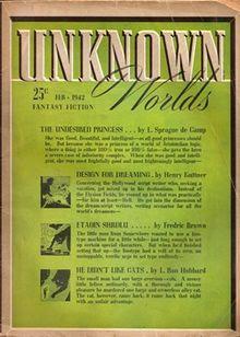 Unknown/Unknown Worlds, revista Pulp clasica